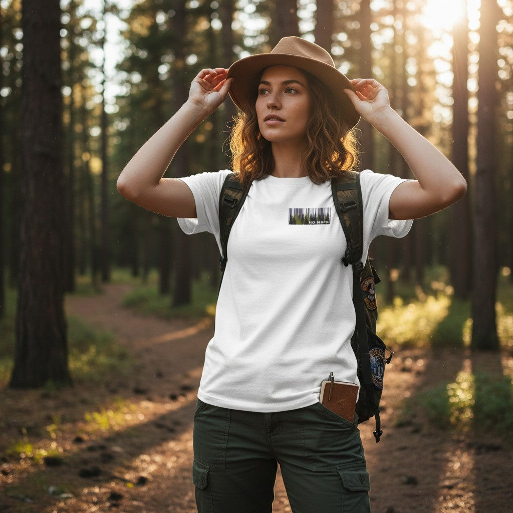 LOST HIKER T‑Shirt White